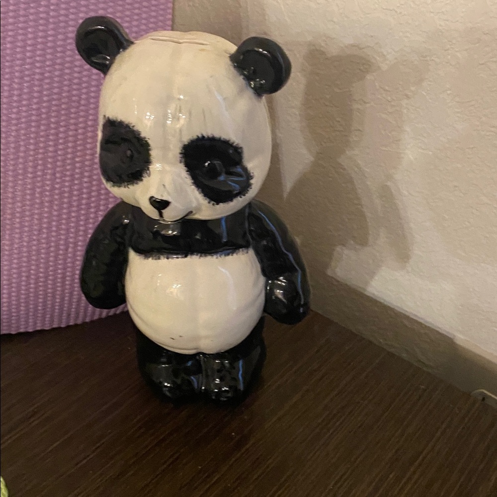 Ceramic Panda Figurine